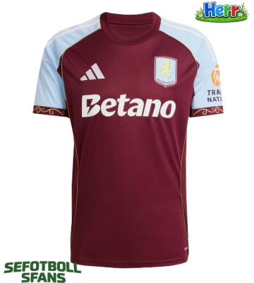 Aston Villa Hemmatröja 2025-26 Kortärmad